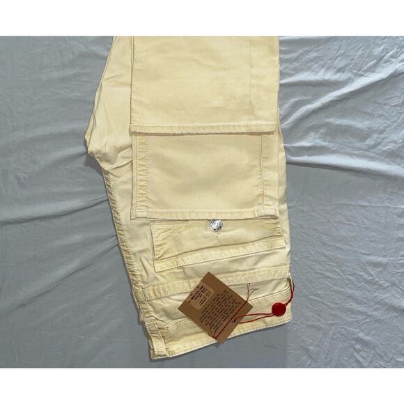 True Religion 'Ricky' Micro Corduroy Flap Pocket Jeans, Pants. Yellow, 33X33.5 - Picture 3 of 8